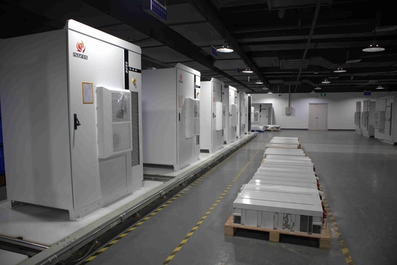 125Sistema de almacenamiento de energía de batería industrial de.44KWH con comunicación Ethernet