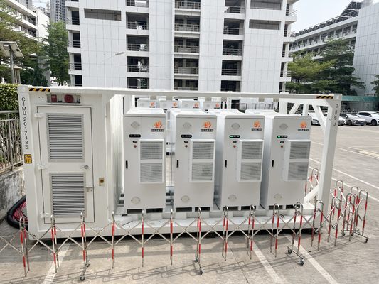 Sistema de almacenamiento de energía de batería en contenedores de 400 - 800 V 20 pies paquete de baterías modulares