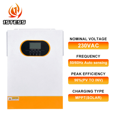 Inversor híbrido solar de 48V 3.5KW fuera de la red Inverter 5.5KW 6.2KW Inverter híbrido MPPT