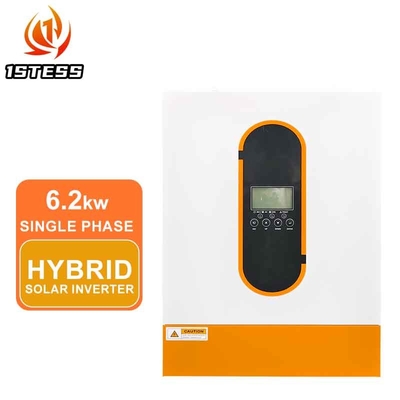 Pure Sine Wave 6.2KW Inversor híbrido 48V MPPT Modo de carga de red / apagado Inversor solar híbrido