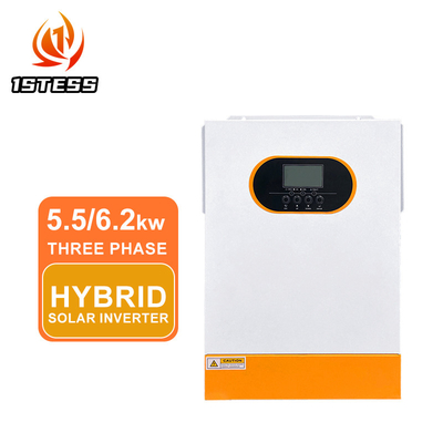 Invertidor híbrido solar de 48 V de venta al por mayor con red de encendido/apagado 230 VAC 5,5 kW 6,2 kW