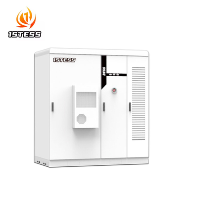 100KWH 150KWH 200KWH LiFePO4 Sistema de almacenamiento de batería de litio ESS Gabinete 50KW 100KW PCS Inversor híbrido todo en uno
