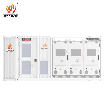 Sistema de almacenamiento de energía comercial e industrial 372kWh Batería de alta tensión con batería de enfriamiento líquido