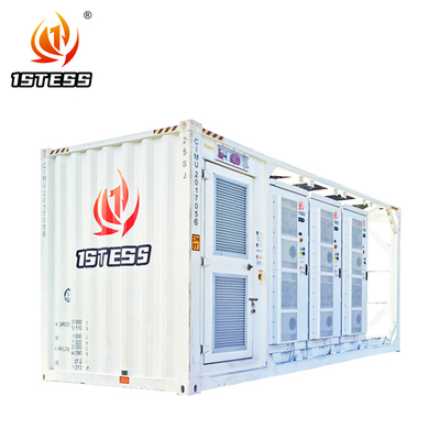 Contenedor de sistemas de almacenamiento de energía de alta capacidad de 1 mWh y 5 mWh con batería BYD Blade Tipo de célula LiFePO4