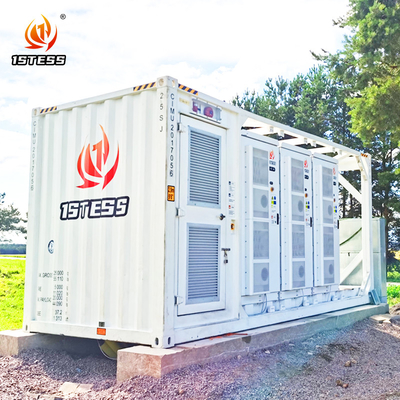 Monitoreo y control remoto Batería de contenedor de 1mwh 20ft 40ft para sistema de almacenamiento de energía ESS industrial