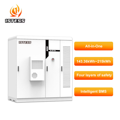 Sistema de batería de 215 kWh expandible con monitoreo remoto basado en la nube