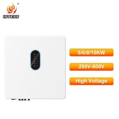 Inversor solar híbrido de salida de onda sinusoidal pura trifásico conectado/desconectado a la red MPPT IP65 250V-600V 5kw 6kw 8kw 10kw con protección anti-aislamiento