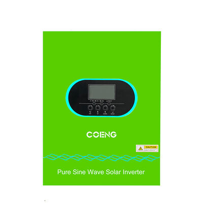 3.5kw 5.5kw 6.2kw Pure Sine Wave Hybrid Solar Inverter Off Grid de fase única 24V 48V MPPT con carga flotante
