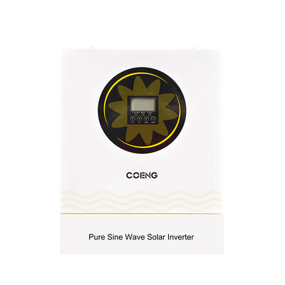 24V 48V Inversor solar híbrido fuera de la red MPPT de fase única 3.5kw 5.5kw 6.2kw Diseño de cubierta de polvo de onda senoide pura