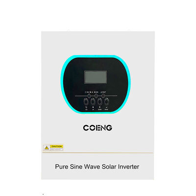 Inversor solar híbrido fuera de la red de fase única 48V 5.5kw 6.2kw Onda senoidal pura con protección contra sobrecarga y MPPT incorporado