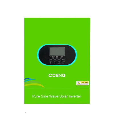 Inversor solar híbrido de 48 V fuera de la red 5.5kw 6.2kw Onda senoidal pura de fase única con WiFi Monitoreo remoto opcional y MPPT