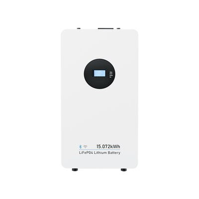 Alta capacidad 48V 314Ah 15kwh LiFePO4 Batería de litio montada en la pared Todo en un solo hogar Almacenamiento de energía