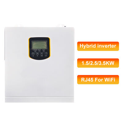 3500W 24V fuera de la red Inversor solar de onda seno pura MPPT 500Vdc Entrada fotovoltaica de alto voltaje de fase única con función EQ