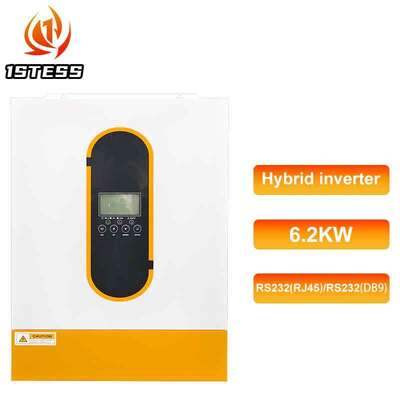 6500W PV Array 6200W Salida 48V Monofásico Alto voltaje MPPT Inversor de onda sinusoidal pura para respaldo doméstico