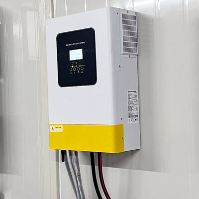 5500W 6200W Inversor solar híbrido 48V 1 fase fuera de la red MPPT 60-500VDC Pure Sine Wave WiFi Monitoreo para el sistema solar doméstico