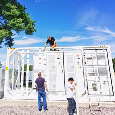 Almacenamiento de energía de contenedores modulares 400-800kW para el afeitado y la estabilización del pico de la red